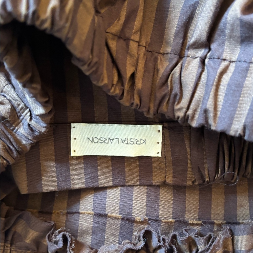 Krista Larson, handmade cotton skirt NWOT - Picture 4 of 6
